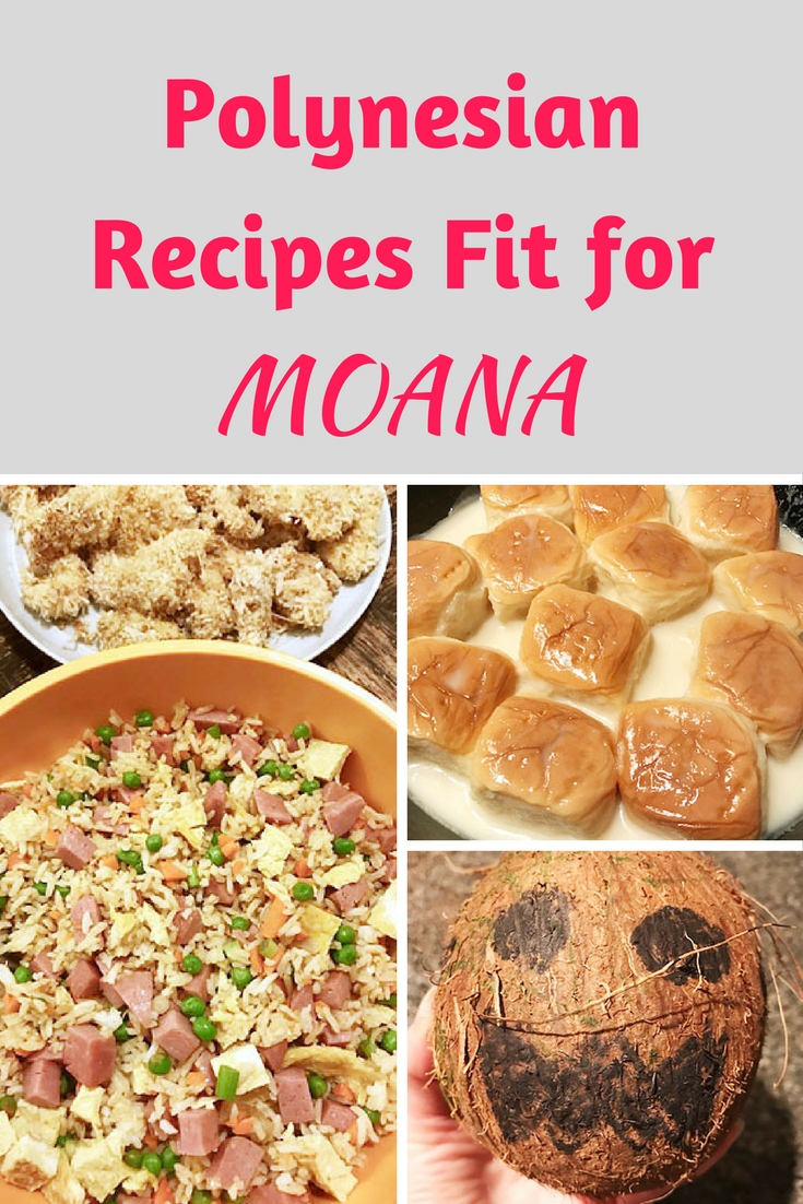 What to cook for a Moana viewing party: Polynesian food!
